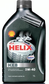 Масло моторное SHELL Helix HX8 5W-40 1л